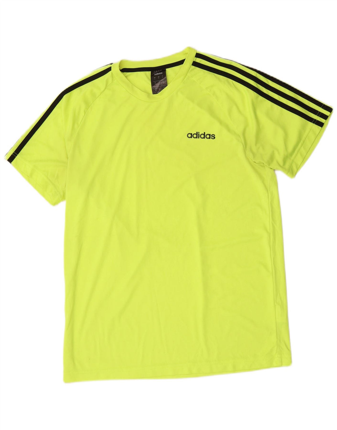 Ανδρικό T-Shirt Climalite ADIDAS Top Μεσαίο Πράσινο Πολυεστέρας