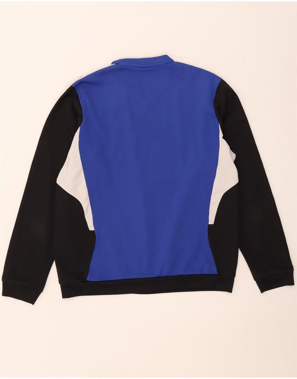Adidas Ανδρική φούτερ Climawarm Jumper UK 44/46 Large Blue Colourblock