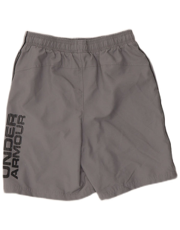 Under Armour Boys Heat Gear Graphic Sport σορτς 11-12 ετών μεγάλο γκρι