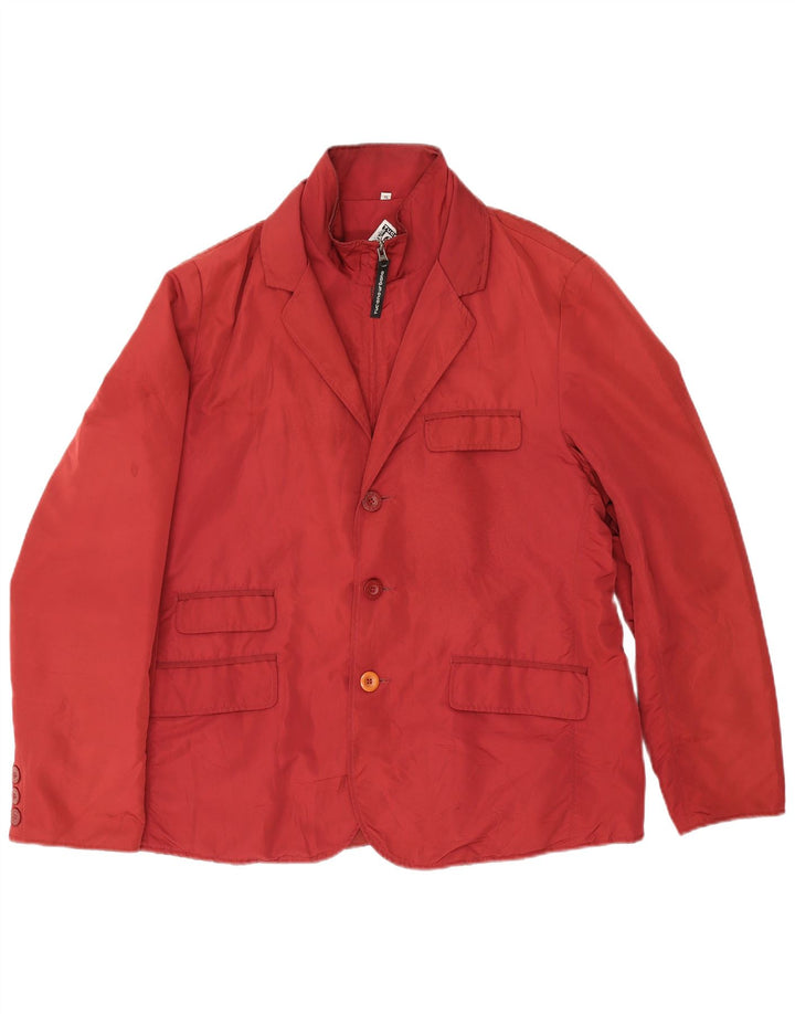 Ανδρικό μπουφάν Tucano Urbano Bomber UK 42 XL Red Polyester