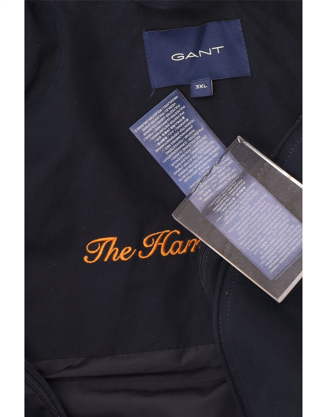 Ανδρικό μπουφάν GANT Bomber UK 46 3XL Navy Blue Polyester