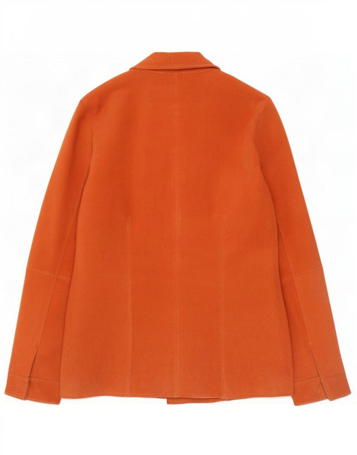 Elements Γυναικείο Suede Jacket UK 14 μεγάλο πορτοκαλί δέρμα
