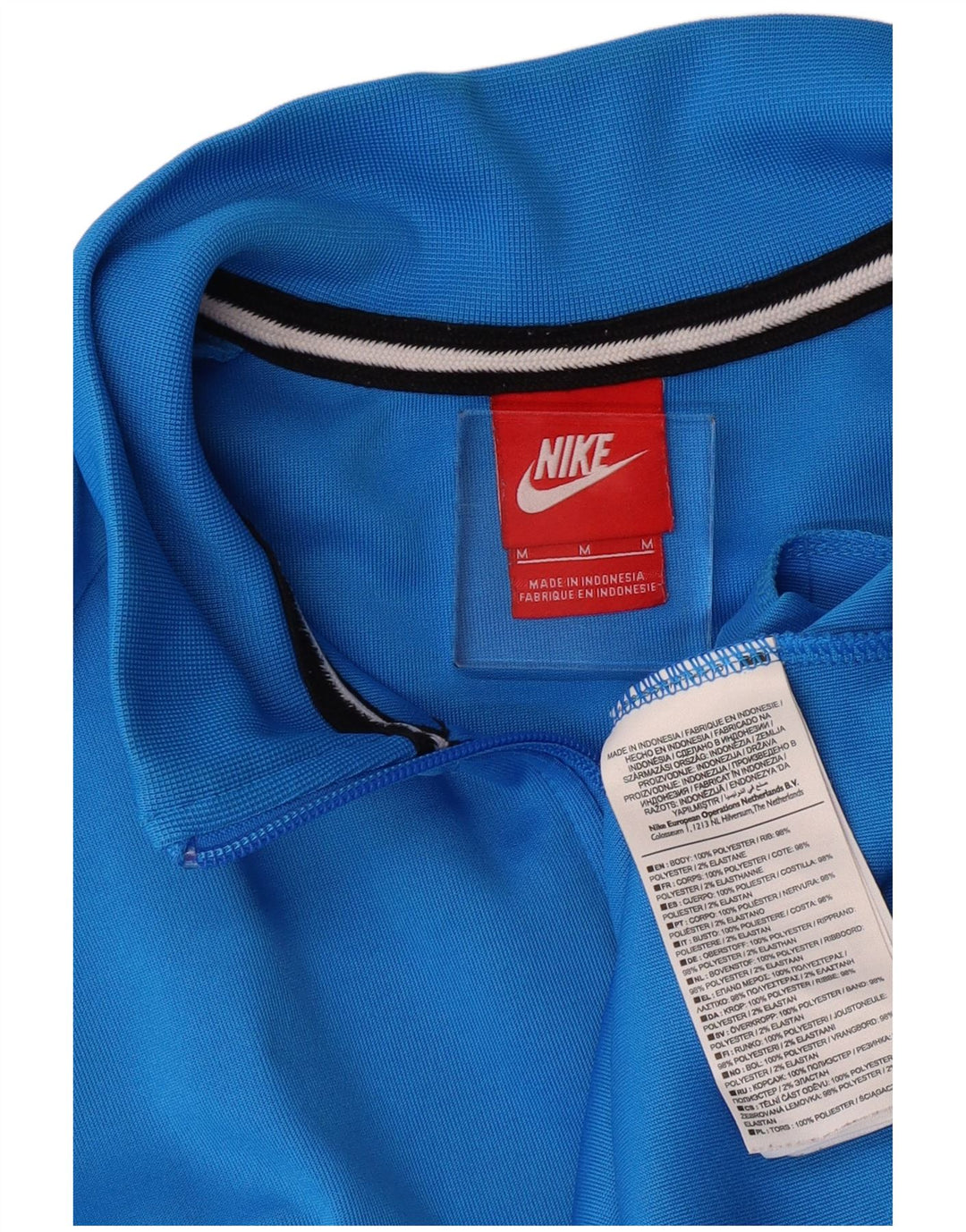 Ανδρική φόρμα Nike Μπουφάν με μεσαίο μπλε πολυεστέρα