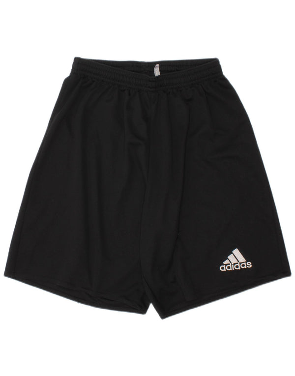 Αθλητικό σορτς ADIDAS Boys Climalite 7-8 ετών XS Μαύρο πολυεστέρα