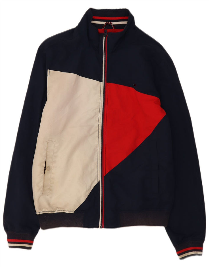 Ανδρική αθλητική φόρμα Tommy Hilfiger Top Jacket Medium Navy Blue Colourblock