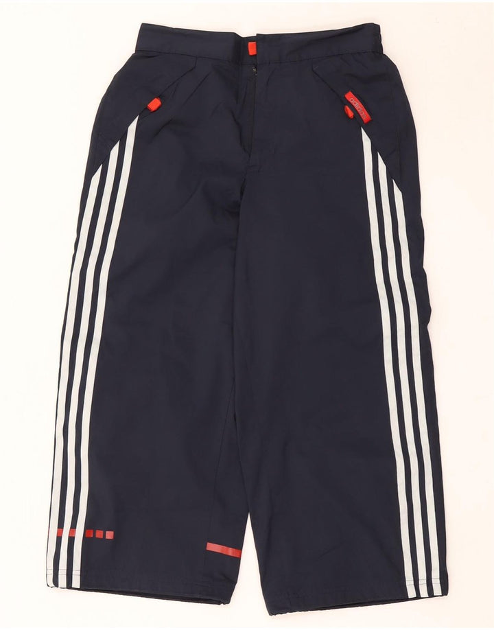 Ανδρική αθλητική φόρμα Adidas Capri Παντελόνι μεσαίου μπλε ναυτικού πολυεστέρα