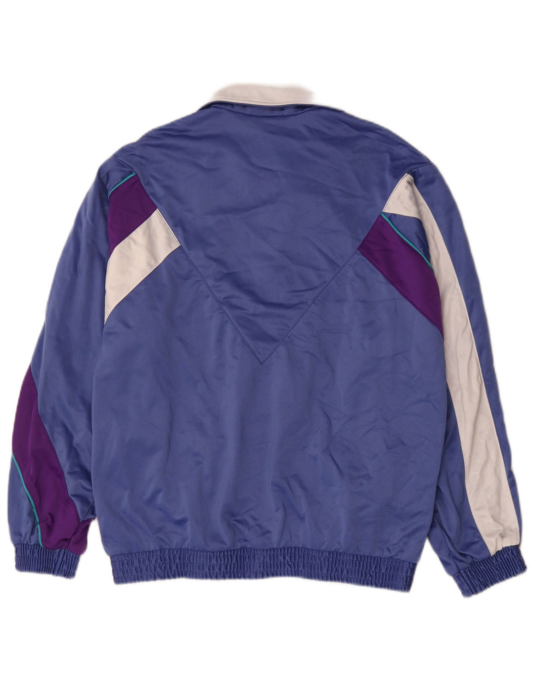 Ανδρική αθλητική φόρμα Lotto Top Jacket Large Blue Colourblock Polyester