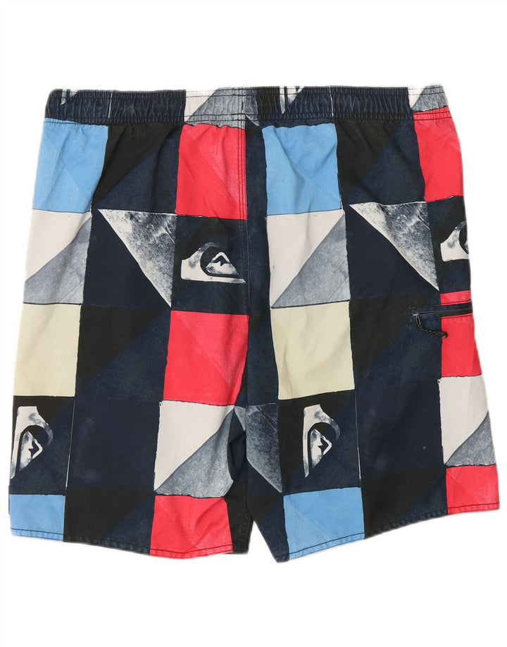 QUIKSILVER Ανδρικό γραφικό σορτς κολύμβησης μεσαίο πολύχρωμο γεωμετρικό