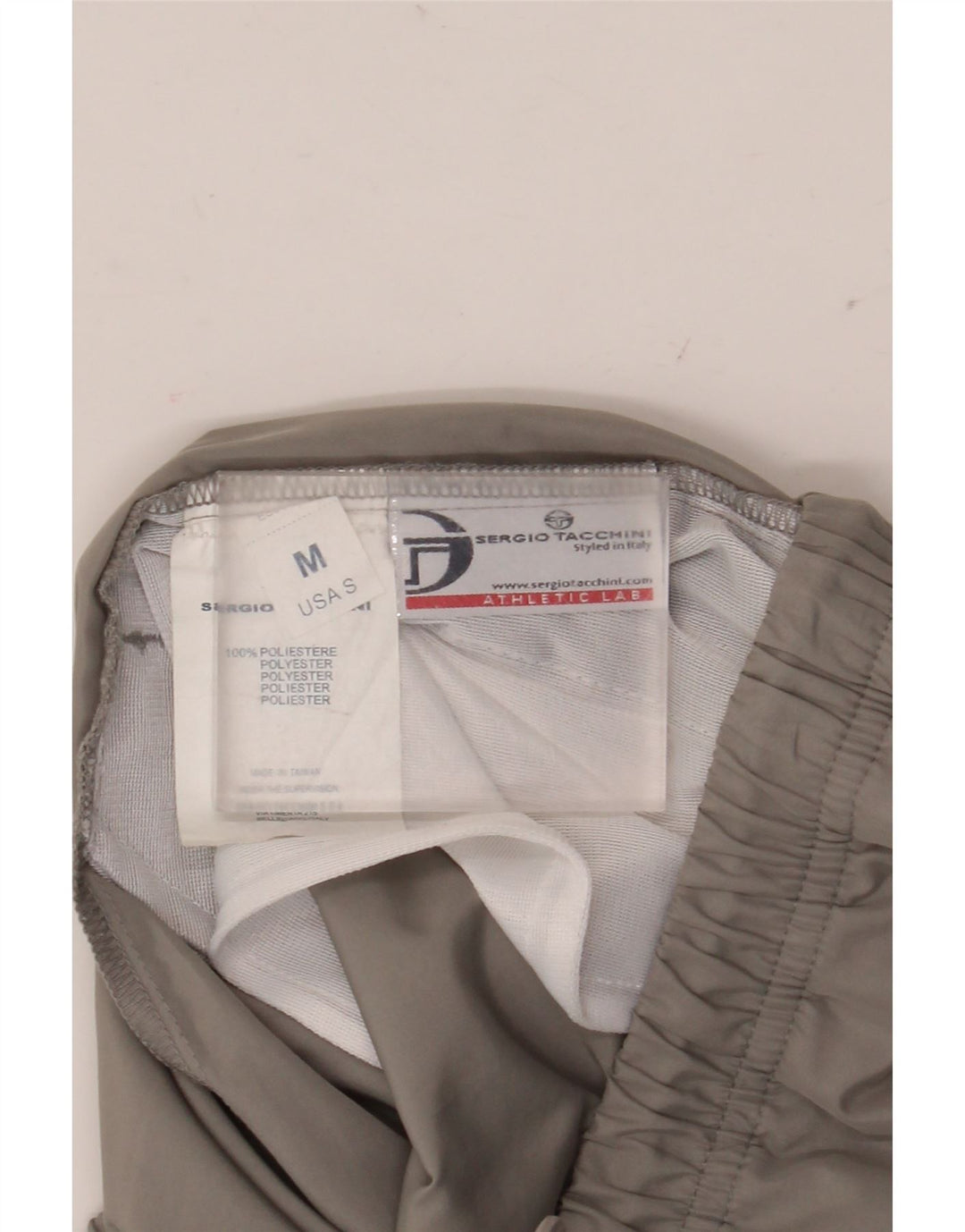 Sergio Tacchini Ανδρική αθλητική φόρμα Capri Παντελόνι Μεσαίο Γκρι Πολυεστέρας