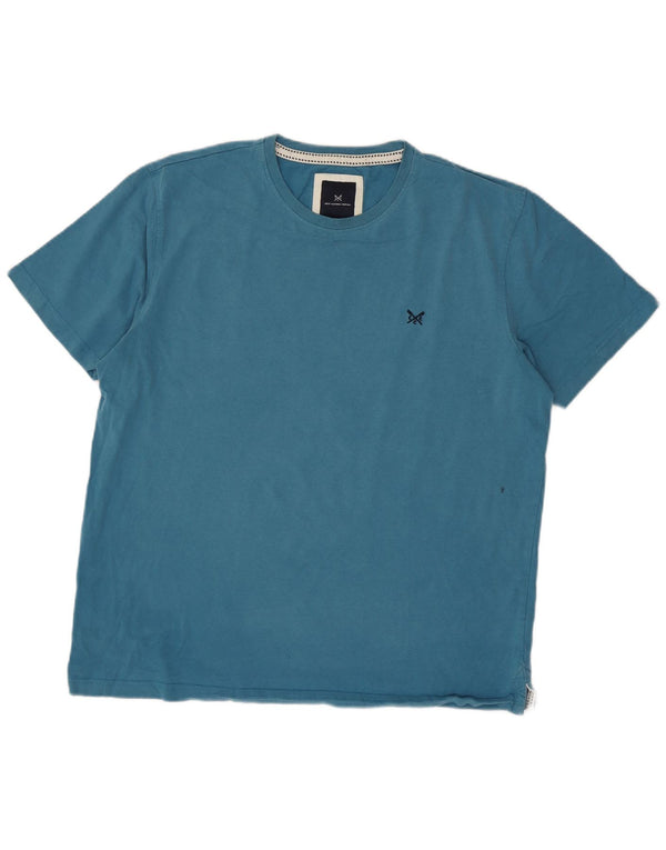 Ανδρικό T-Shirt Crew Clothing Top XL Blue Cotton