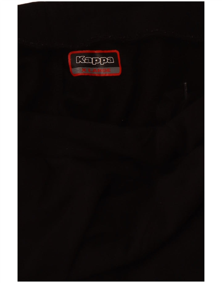 KAPPA Γυναικεία αθλητική φόρμα Παντελόνι Joggers UK 18 XL Μαύρο