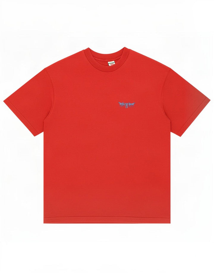 Ανδρικό γραφικό T-Shirt Levi's Top μεγάλο κόκκινο βαμβακερό