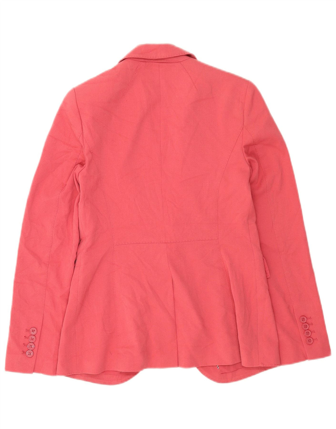 Marks & Spencer Γυναικείο μπουφάν blazer UK 8 μικρό ροζ πολυεστέρα