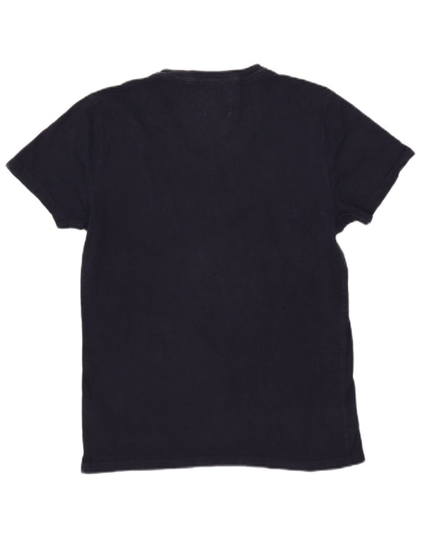 Ανδρικό T-Shirt Superdry Τοπ μεσαίου μπλε βαμβακερό