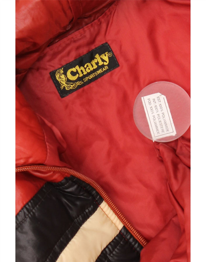Charly γυναικείο μπουφάν με κουκούλα IT 48 XL Κόκκινο πολυαμίδιο