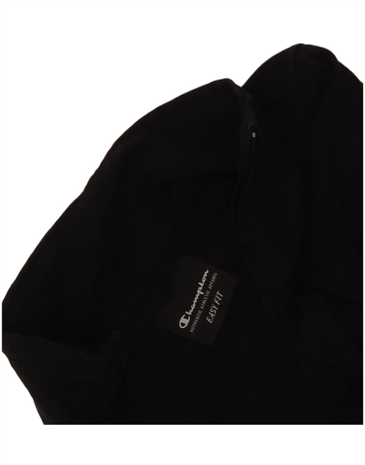 Champion Womens Easy Fit Top Jacket UK 10 Small Black