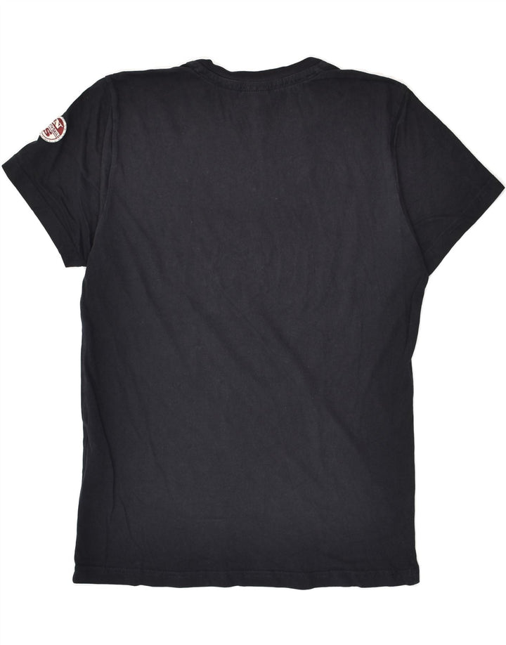 NORTH SAILS Womens T-Shirt Top UK 10 Small Navy Blue Cotton | Vintage North Sails | Thrift | Second-Hand North Sails | Used Clothing | Messina Hembry 