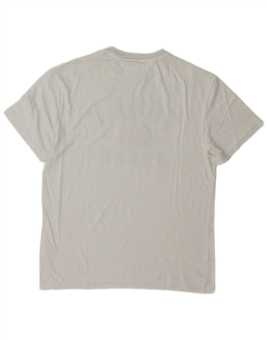 Ανδρικό γραφικό T-Shirt Tommy Hilfiger Top Μεσαίο λευκό βαμβακερό