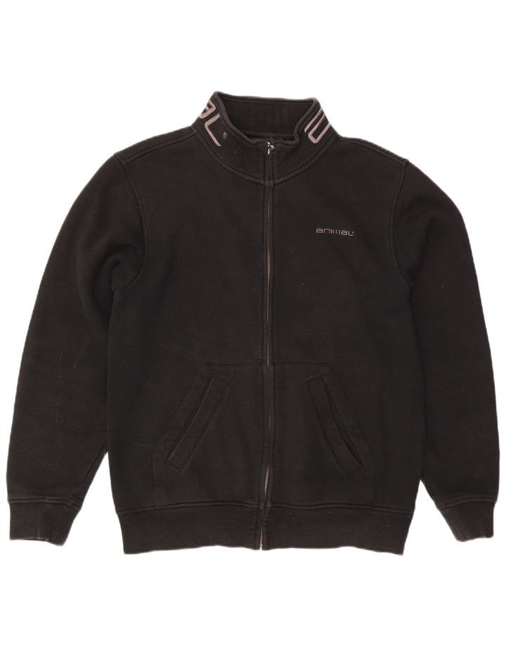 Ανδρική φόρμα Animal Graphic Top Jacket μεσαίο μαύρο βαμβακερό