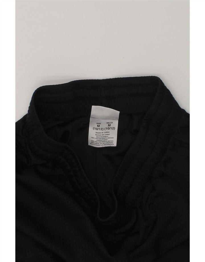 ADIDAS Boys Sport Shorts 10-11 Years Medium Black Polyester | Vintage Adidas | Thrift | Second-Hand Adidas | Used Clothing | Messina Hembry 