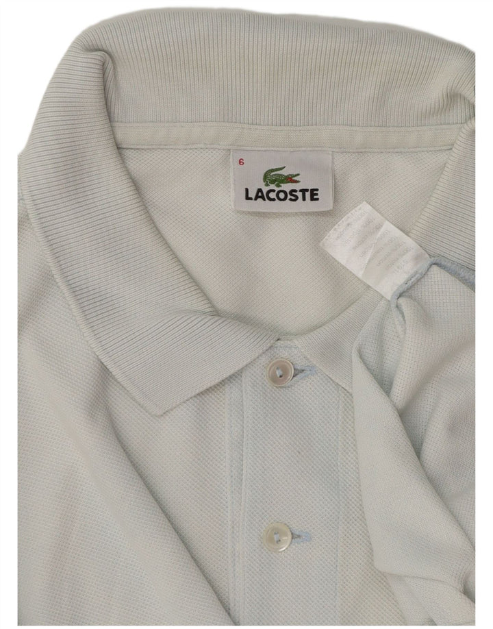 Ανδρικό πουκάμισο πόλο Lacoste, μέγεθος 6 XL, μπλε βαμβακερό