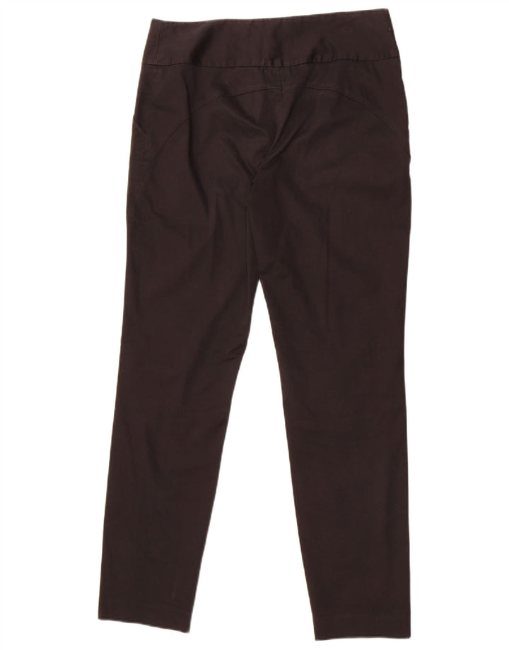 Ted Baker Γυναικείο Slim Παντελόνι Chino Μέγεθος 3 Medium W30 L29 Μαύρο βαμβακερό
