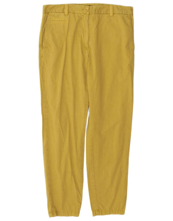 Marks & Spencer Γυναικείο Slim παντελόνι Chino UK 10 Small W32 L27 Yellow