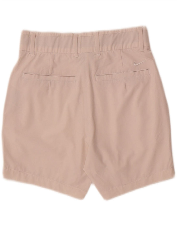 NIKE Womens Dri Fit Chino Shorts Small W28  White Polyester Vintage Nike and Second-Hand Nike from Messina Hembry 