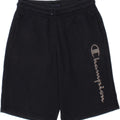 CHAMPION Boys Graphic Sport Shorts 9-10 Years Medium Navy Blue Vintage Champion and Second-Hand Champion from Messina Hembry 