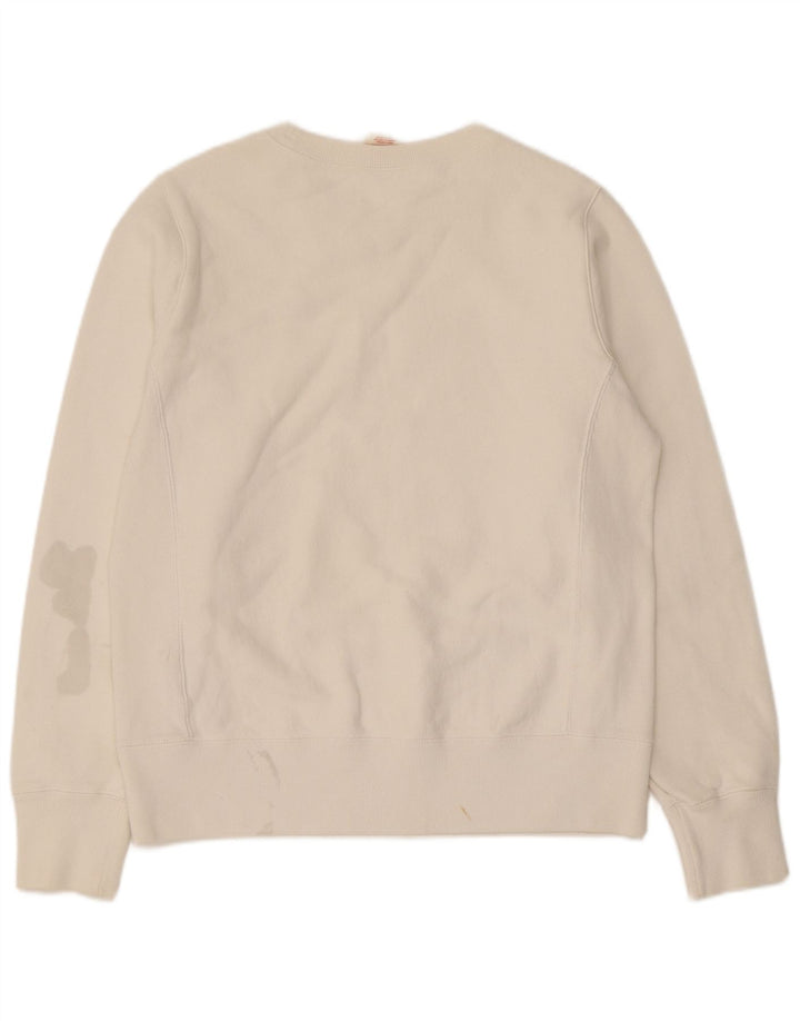 Champion Γυναικεία Φούτερ Jumper UK 16 Large Λευκό Βαμβακερό