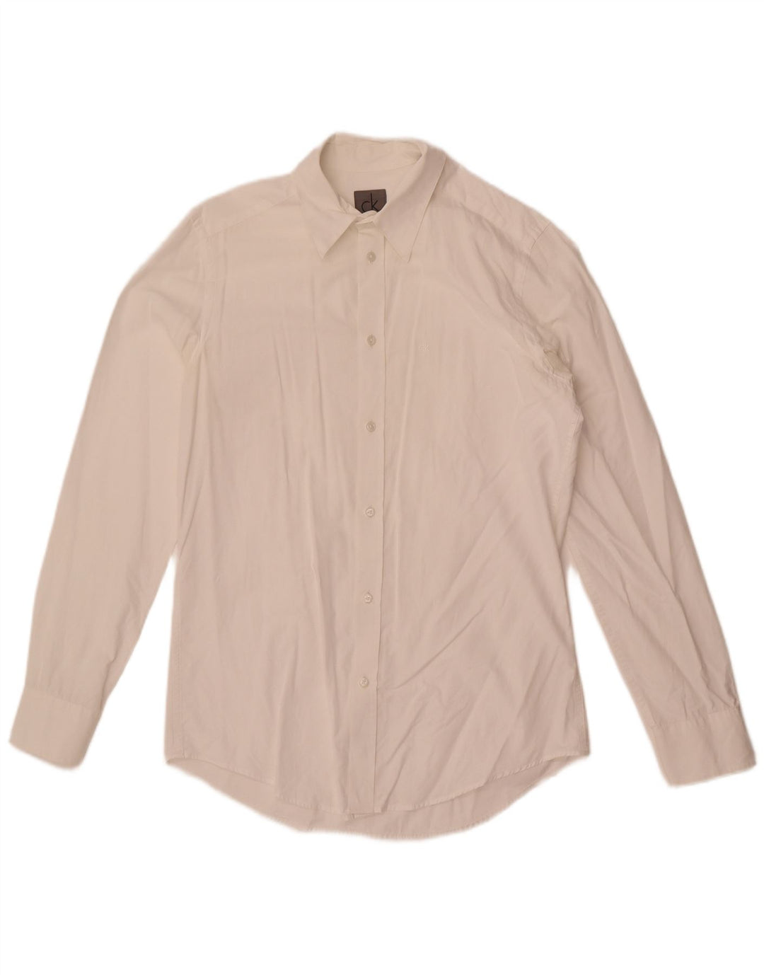 Ανδρικό πουκάμισο Calvin Klein Slim Fit Small White