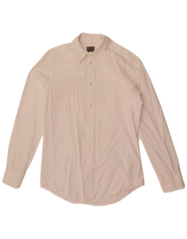 Ανδρικό πουκάμισο Calvin Klein Slim Fit Small White