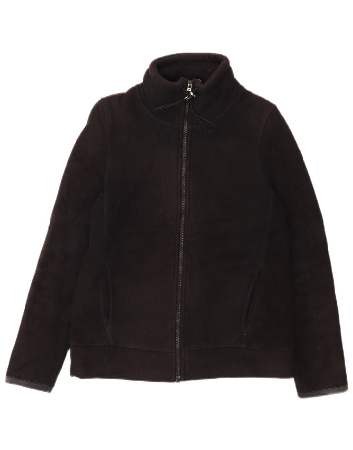 Marks & Spencer Γυναικείο σακάκι Sherpa Fleece UK 8 Small Black Polyester