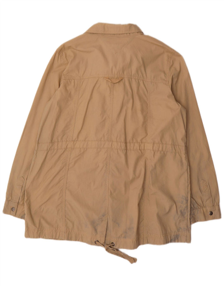 Tommy Hilfiger Γυναικείο Utility Jacket UK 16 Large Beige Cotton