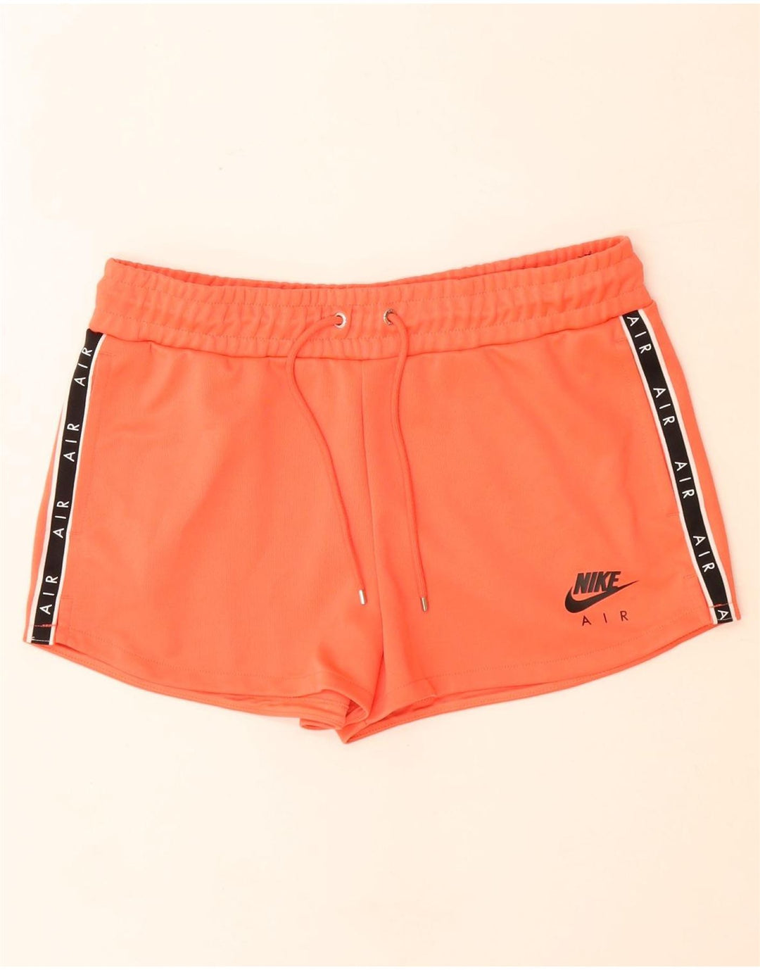 Γυναικεία γραφικά αθλητικά σορτς Nike UK 14 μεσαίου πορτοκαλί πολυεστέρα