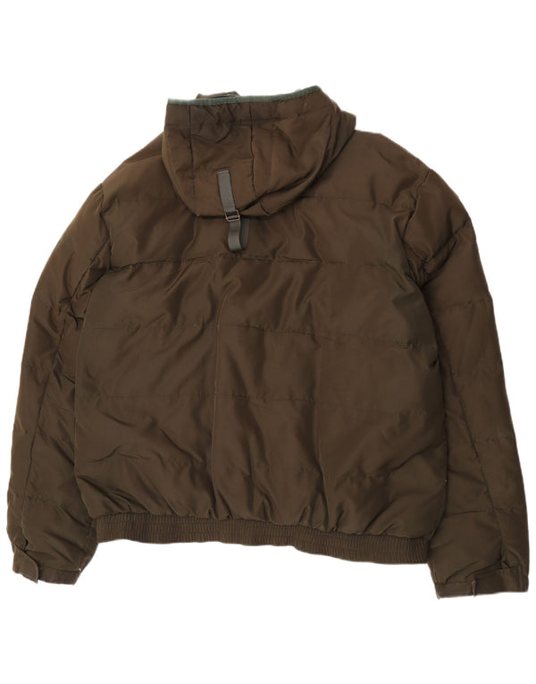 Ανδρικό μπουφάν με κουκούλα Levi's UK 42 XL Χακί