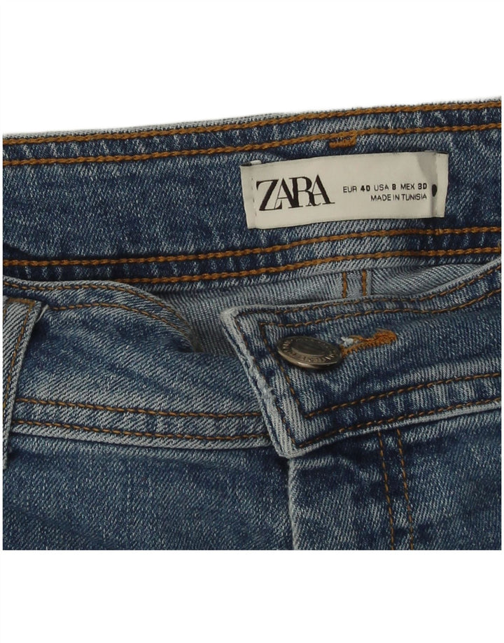 Zara Γυναικείο Φαρδύ Τζιν EU 40 Medium W30 L29 Μπλε