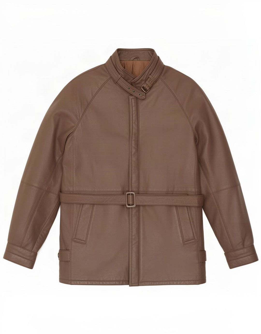Vintage Ανδρικό Δερμάτινο Μπουφάν UK 36 Small Brown