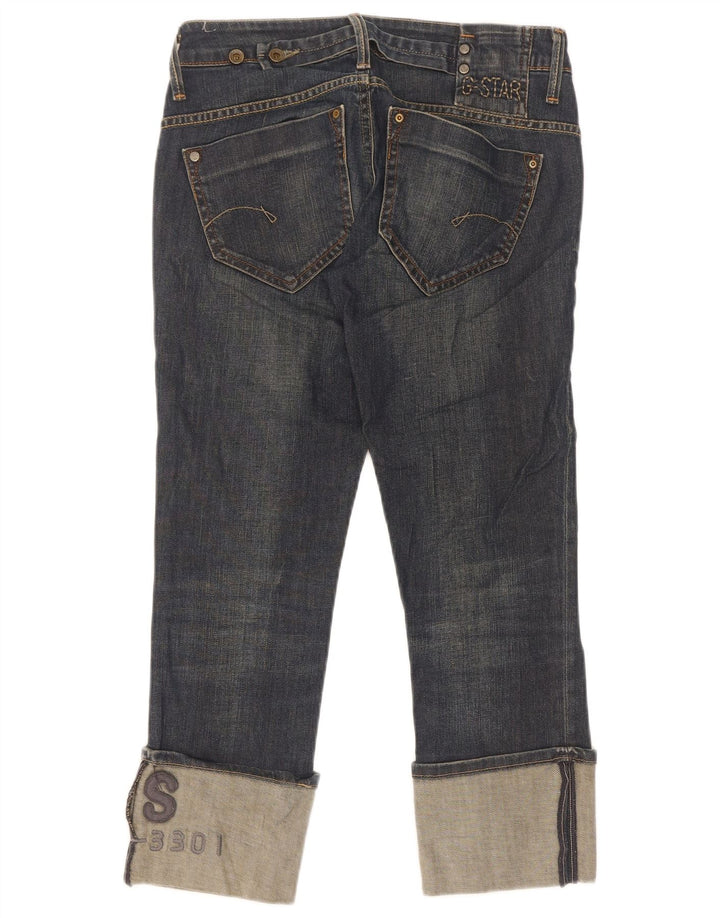 G-Star Γυναικείο Cropped Jeans W28 L25 Navy Blue Cotton