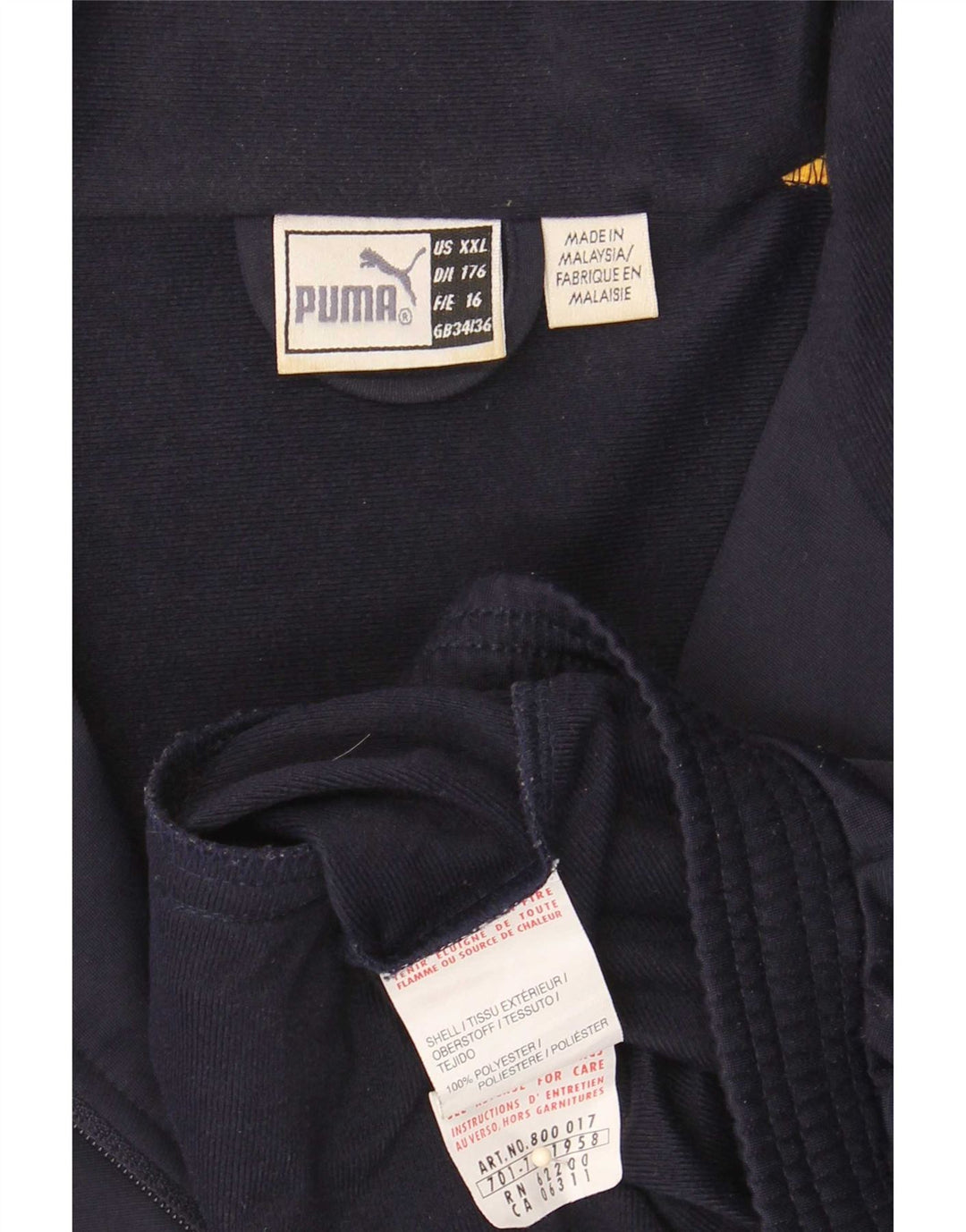 Puma Boys αθλητική φόρμα 15-16 ετών 15-16 ετών Navy Blue Colorblock Polyester