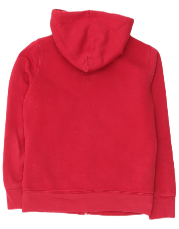 Γυναικείο Gap Graphic Hoodie Jumper UK 10 Small Red Cotton