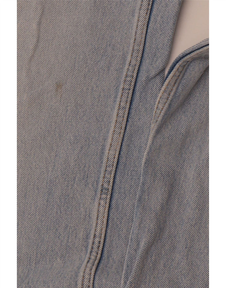 ZARA Ανδρικά τζιν ίσια ταλαιπωρημένα EU 38 Small W30 L30 Blue
