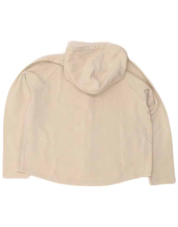Γυναικείο πουλόβερ Puma με φερμουάρ UK 18 XL από λευκό βαμβακερό