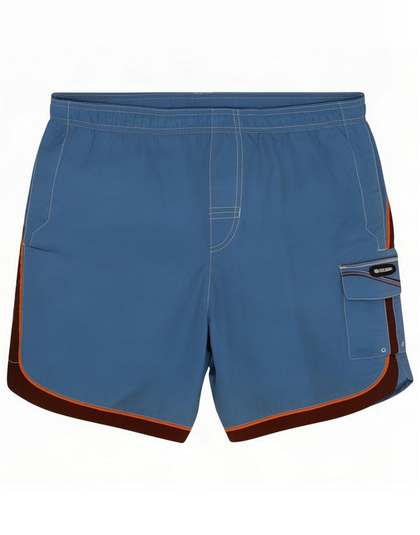 Colmar Mens Swimming Shorts IT 50 Large Blue Colourblock
