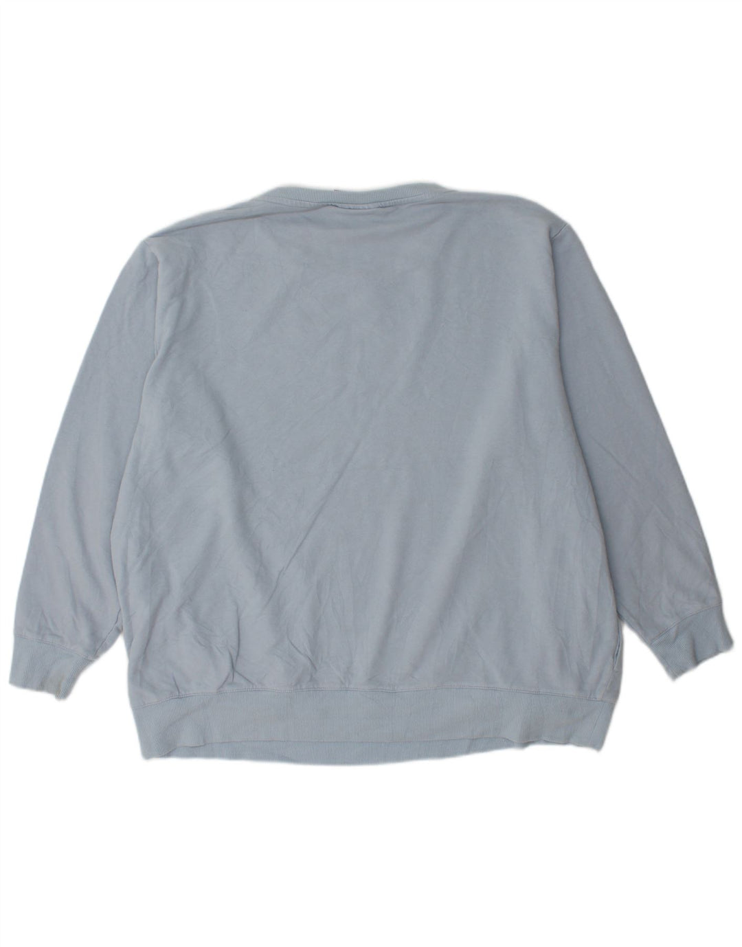 FILA Womens Sweatshirt Jumper UK 20 2XL Blue Cotton