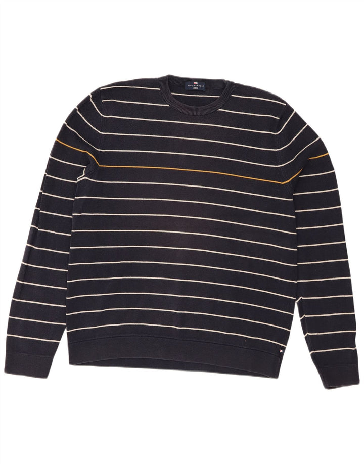 Ανδρικό πουλόβερ Marks & Spencer Blue Harbour Crew Neck Jumper Medium Navy Blue