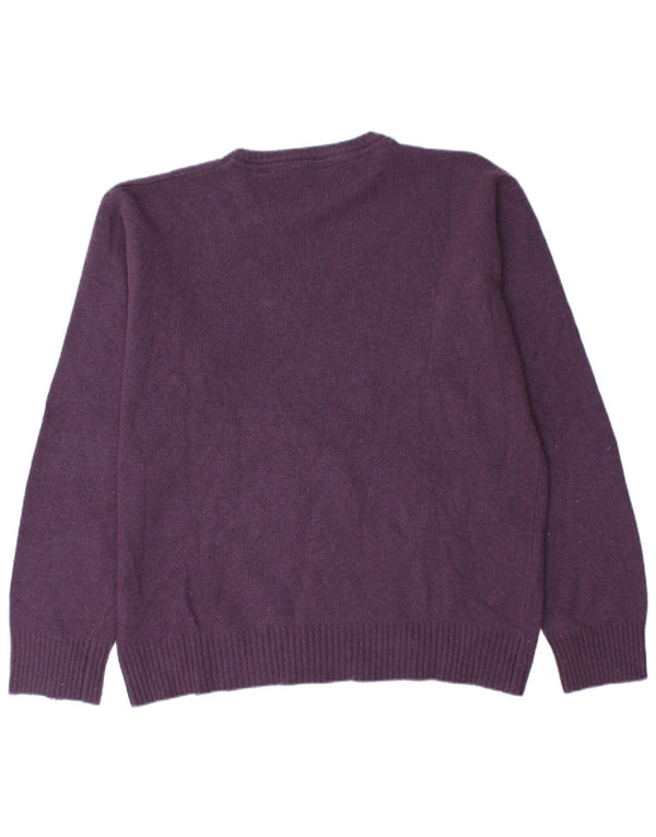 North SAILS Ανδρικό πουλόβερ με λαιμόκοψη 2XL μωβ