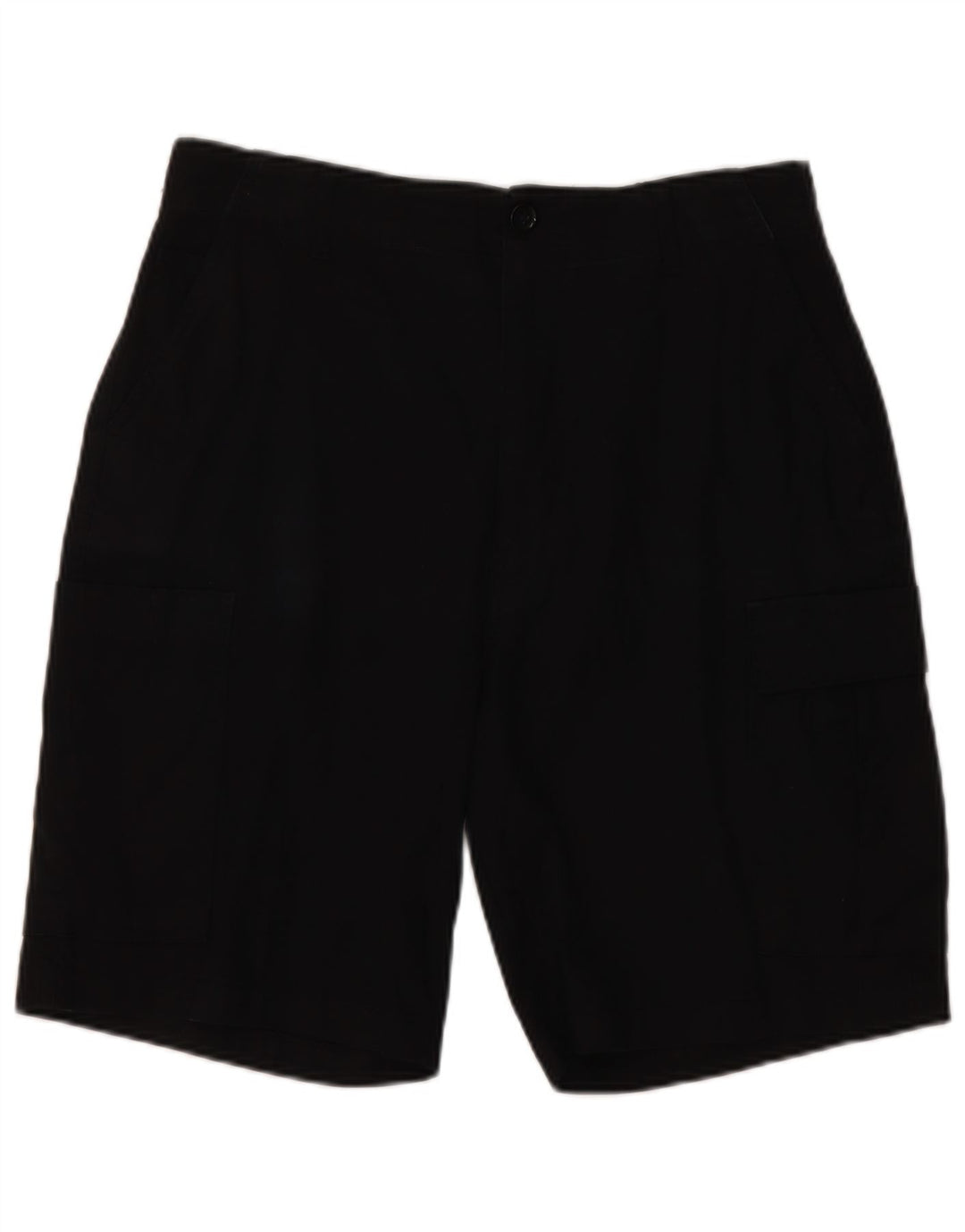 Zara Ανδρικό σορτς Cargo EU 42 Large W32 Μαύρο βαμβακερό