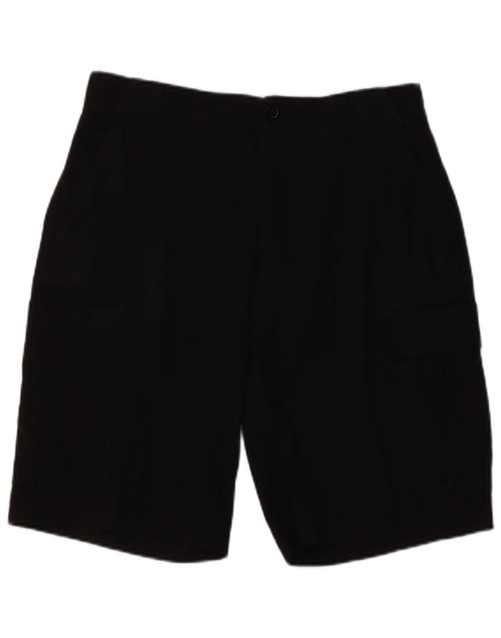 Zara Ανδρικό σορτς Cargo EU 42 Large W32 Μαύρο βαμβακερό