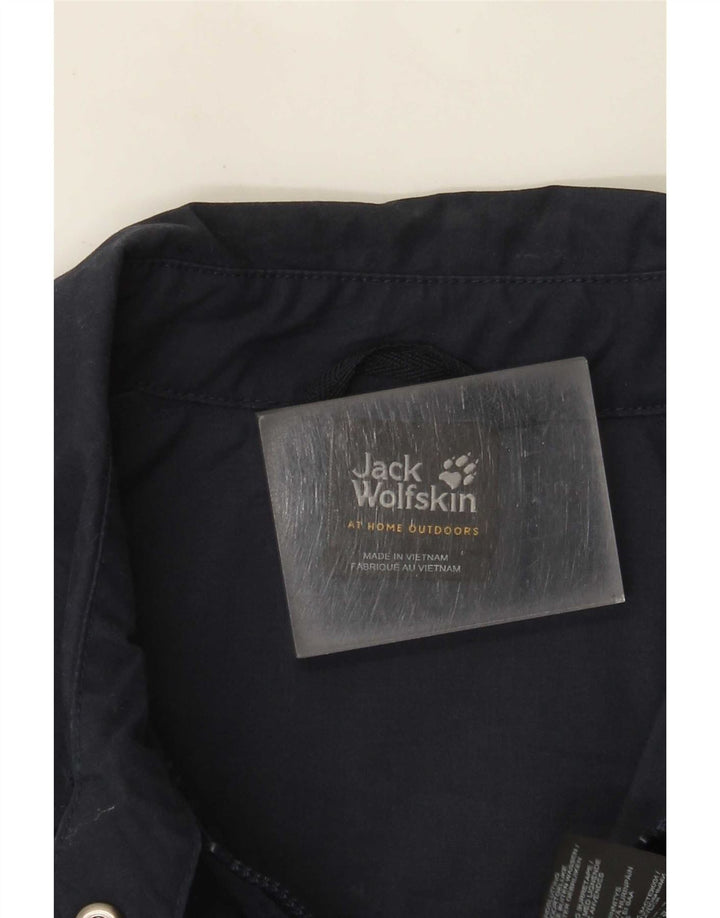 Jack Wolfskin Γυναικείο Utility Jacket UK 12 Medium Navy Blue Polyester